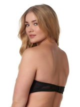 After Eden D-Cup & Up Abby black padded bra