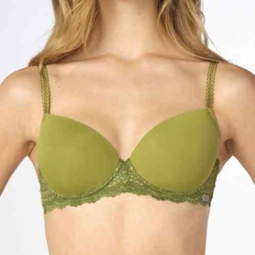 Dream Avenue Broadway green padded bra