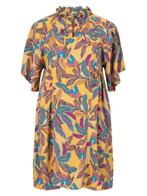 Rosa Faia Swimwear Tahiti yellow/print beach dress Rosa Faia Swimwear Tahiti yellow/print beach dress