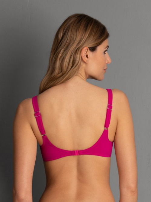 Rosa Faia Swimwear Sibel raspberry soft-cup bikini bra Rosa Faia Swimwear Sibel raspberry soft-cup bikini bra