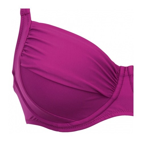 Rosa Faia Swimwear Twiggy wild aster soft-cup bikini bra Rosa Faia Swimwear Twiggy wild aster soft-cup bikini bra