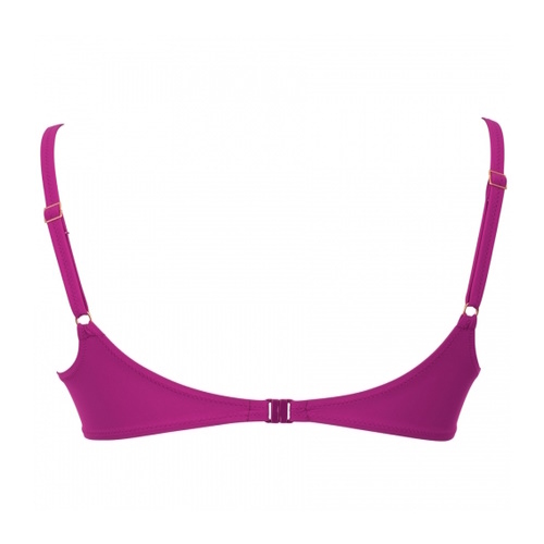 Rosa Faia Swimwear Twiggy wild aster soft-cup bikini bra Rosa Faia Swimwear Twiggy wild aster soft-cup bikini bra