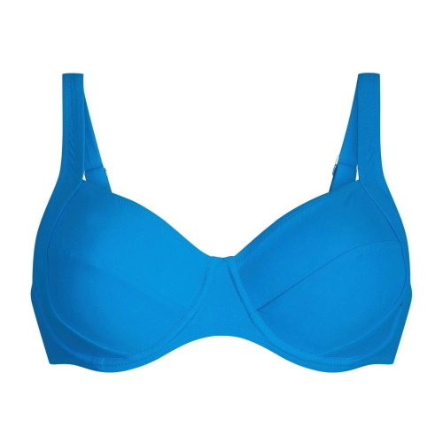 Rosa Faia Swimwear Sibel atoll blue soft-cup bikini bra Rosa Faia Swimwear Sibel atoll blue soft-cup bikini bra