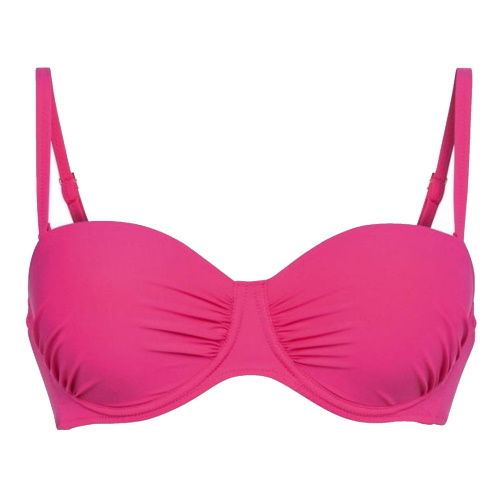 Rosa Faia Beach Cosima pink star padded bikini bra