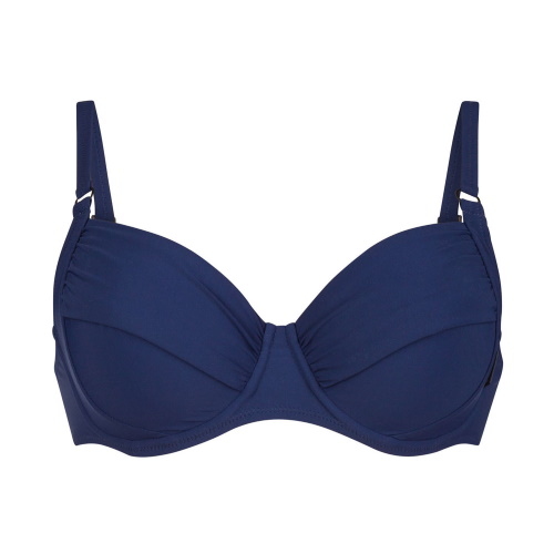 Rosa Faia Beach Twiggy navy blue soft-cup bikini bra
