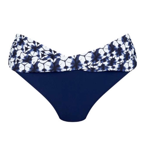 Rosa Faia Swimwear Liz navy/print bikini brief Rosa Faia Swimwear Liz navy/print bikini brief