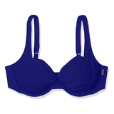 Rosa Faia Beach Hermine blue violet soft-cup bikini bra