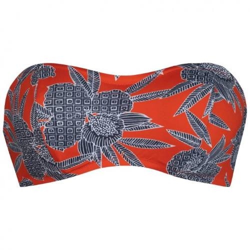 Rosa Faia Swimwear Bella papaya soft-cup bikini bra Rosa Faia Swimwear Bella papaya soft-cup bikini bra