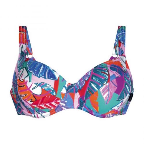 Rosa Faia Swimwear Sibel multicolor/print soft-cup bikini bra Rosa Faia Swimwear Sibel multicolor/print soft-cup bikini bra