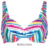Rosa Faia Beach Henny multicolor/print soft-cup bikini bra