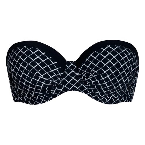 Rosa Faia Swimwear Cassie black/white padded bikini bra Rosa Faia Swimwear Cassie black/white padded bikini bra