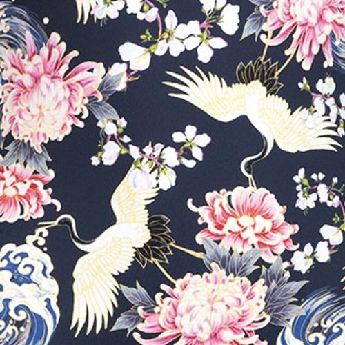 Rosa Faia Swimwear Maja navy/print padded bikini bra Rosa Faia Swimwear Maja navy/print padded bikini bra