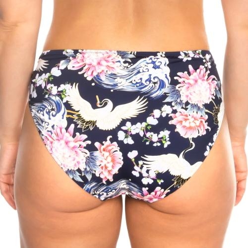 Rosa Faia Swimwear Casual navy/print bikini brief Rosa Faia Swimwear Casual navy/print bikini brief