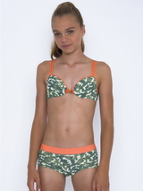 Boobs & Bloomers Jackie green/print girls bra