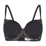 LingaDore In love with embroidery black/copper padded bra