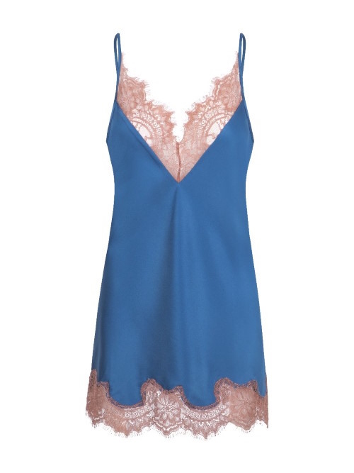 LingaDore Night Cedar Wood petrol slipdress LingaDore Night Cedar Wood petrol slipdress