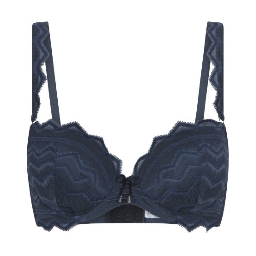 LingaDore Midnight Blue navy blue push up bra LingaDore Midnight Blue navy blue push up bra