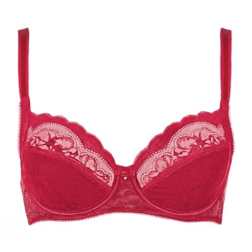 Lisca Evelyn red non-padded bra Lisca Evelyn red non-padded bra