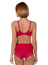 Lisca Evelyn red soft-cup bra