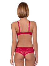 Lisca Evelyn red push up bra