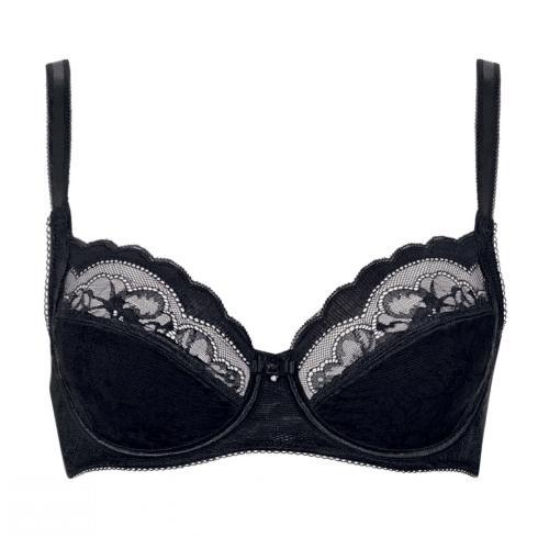 Lisca Evelyn black non-padded bra Lisca Evelyn black non-padded bra