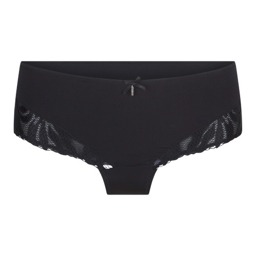 LingaDore Black Flower black short LingaDore Black Flower black short