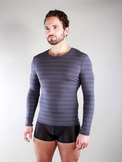 Peter Domenie 028-D Fuel dark grey shirt Peter Domenie 028-D Fuel dark grey shirt