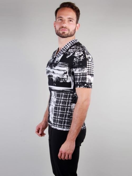 Peter Domenie 071 Fuel black/white shirt Peter Domenie 071 Fuel black/white shirt