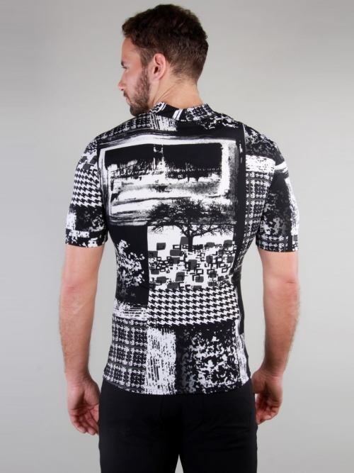 Peter Domenie 071 Fuel black/white shirt Peter Domenie 071 Fuel black/white shirt