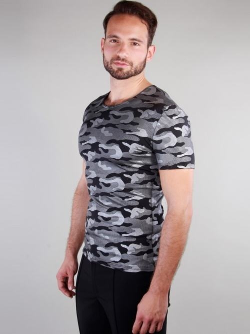 Peter Domenie 148-i Fuel black/grey shirt Peter Domenie 148-i Fuel black/grey shirt