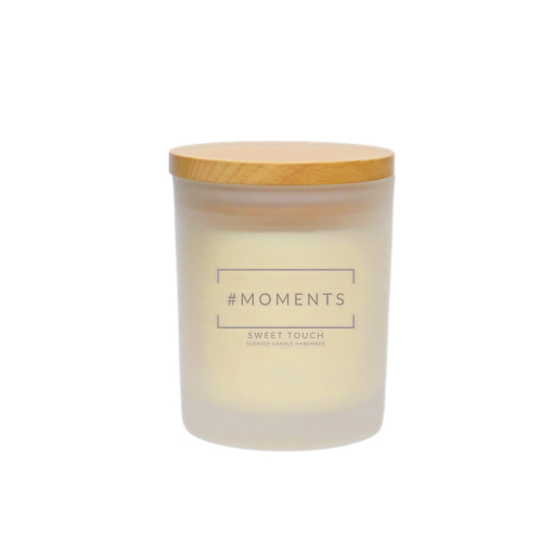 Moments Sweet Touch wood scented candle