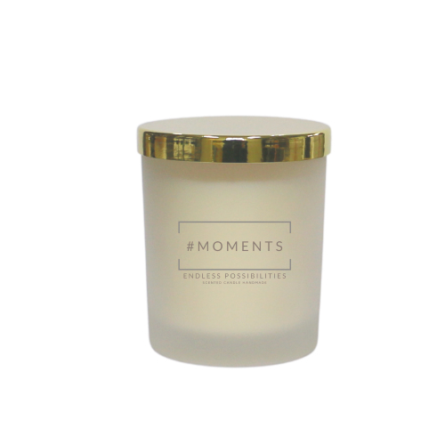 Moments Endless Possibilities gold scented candle