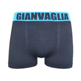 Gianvaglia Jax black/blue micro boxershort