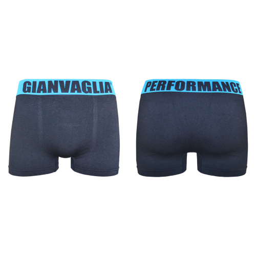 Gianvaglia Jax black/blue sport boxershort Gianvaglia Jax black/blue sport boxershort