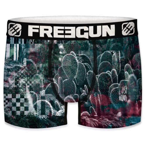 Freegun Cactussen green/print micro boxershort