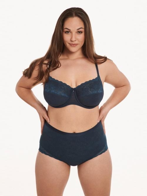 Lisca Evelyn petrol non-padded bra Lisca Evelyn petrol non-padded bra