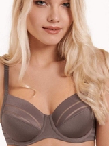 Lisca Alegra mole grey soft-cup bra