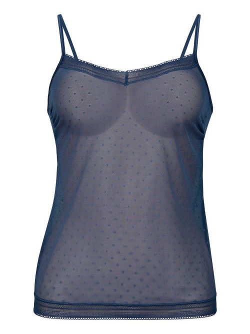 Rosa Faia Emily blue spaghetti top Rosa Faia Emily blue spaghetti top