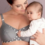 Anita Maternity Polka Dot grey/white maternity bra