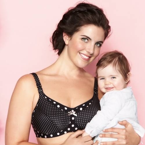 Anita Maternity Polka Dot black nursing bra Anita Maternity Polka Dot black nursing bra