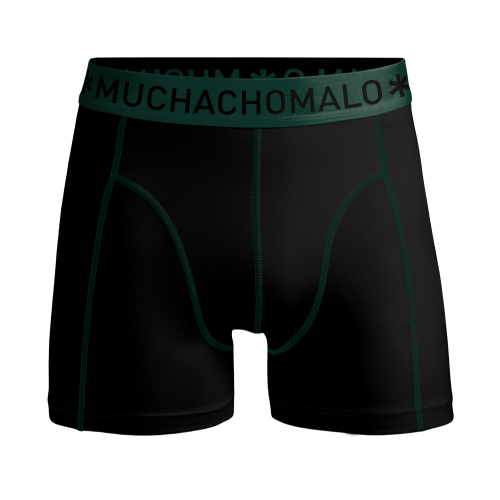 Muchachomalo Basic black/green boys boxershort