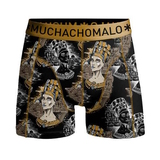 Muchachomalo Nevertiti black/gold boxershort