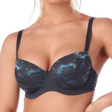 After Eden D-Cup & Up Anna anthracite padded bra