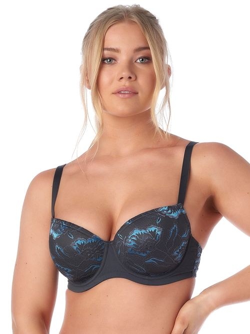 After Eden D-Cup & Up Anna anthracite padded bra After Eden D-Cup & Up Anna anthracite padded bra