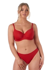 After Eden D-Cup & Up Faro red thong