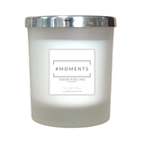 Moments Good Feeling silver scented candle