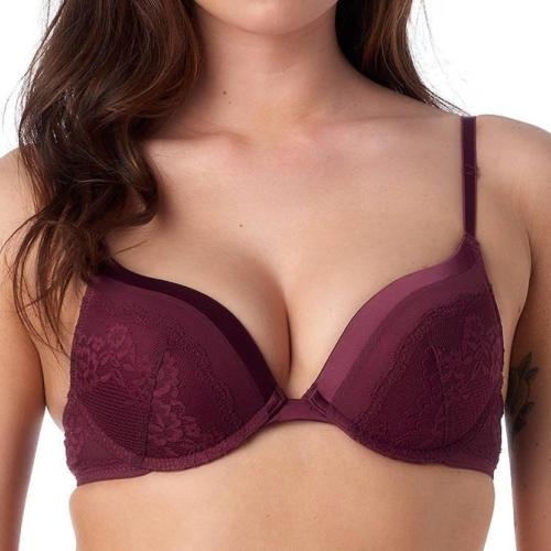 After Eden Marilyn magenta push up bra After Eden Marilyn magenta push up bra