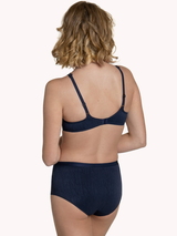 Lisca Gracia navy blue high waist brief