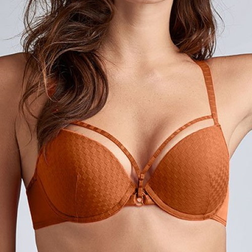 Marlies Dekkers Space Odyssey copper push up bra Marlies Dekkers Space Odyssey copper push up bra