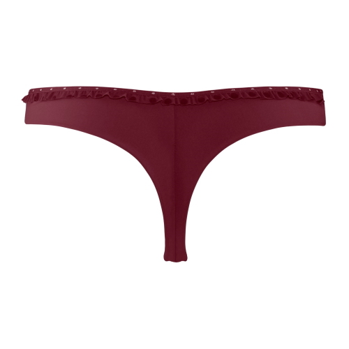 Marlies Dekkers Backstage Boudoir bordeaux thong Marlies Dekkers Backstage Boudoir bordeaux thong